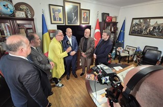 Gemlik Heyeti Romanya Türkiye Ticaret ve Sanayi Odası'ndan Eli Dolu Dönüyor